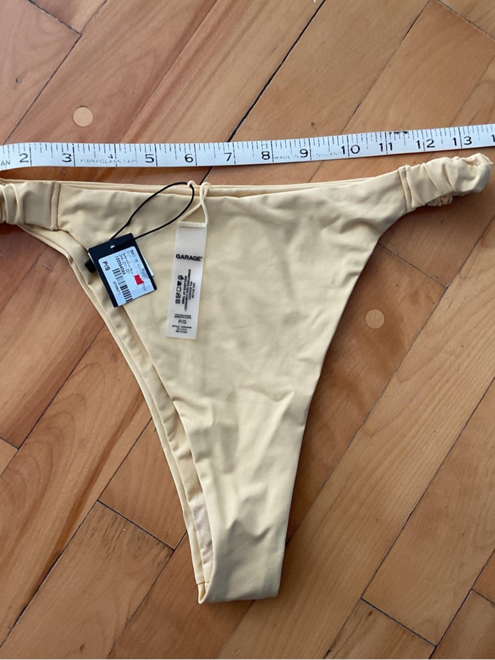 Yellow Bikini Bottom, size Small - Picture 3 of 8